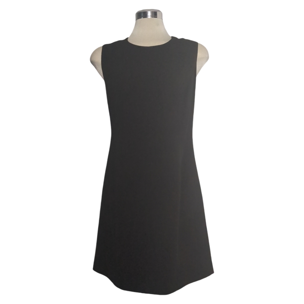 Isadora Dresses Black Sleeveless Sheath Dress Size M